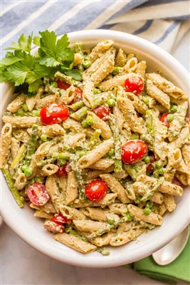 Creamy Pesto Chicken and Pasta