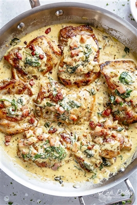 Creamy Dijon Chicken Thighs Keto