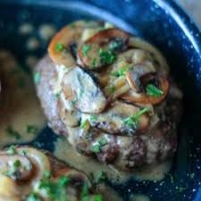 Salisbury Beef Patty with Mushroom Gravy
