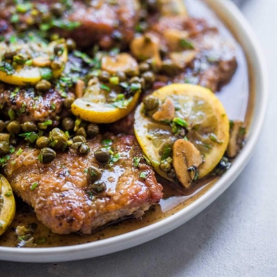 Pork Tenderloin Piccata