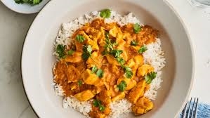 Indian Butter Chicken with Basmati Rice