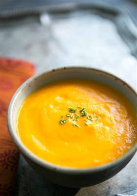 Creamy Carrot and Ginger Soup