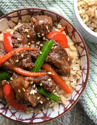 Mongolian Beef and Vegetables