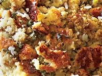 BBQ Turkey & Vegetables with Cornbread Crumble