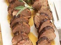 Pork tenderloin with Sage and Lemon