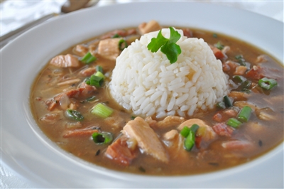 Chicken and Andouille Sausage Gumbo
