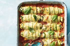 Zucchini Chicken Cannelloni low carb