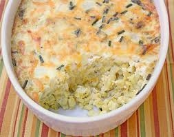 Creamy corn pudding