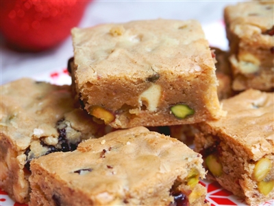 Holiday Blondies