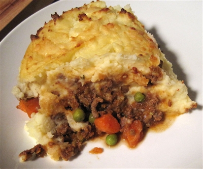 Beef Cottage Pie with Smoked Cheddar Mash