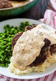 Country style Hamburger Steak