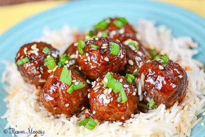 Chinese Turkey style Meatballs