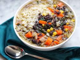 Yummy  Black Bean Soup Vegetarian