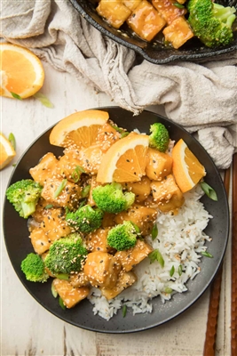 Sesame Orange Tofu