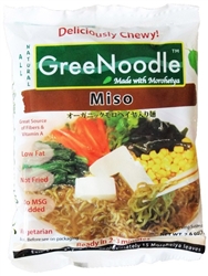 GreeNoodle with Miso Soup (12 Count)