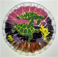 10.75 inch Sea Turtle Plate
