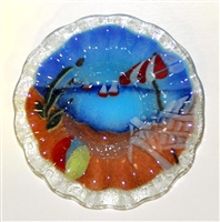 7 inch Bold Beach Scene Bowl