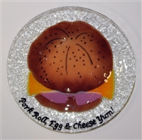 9 inch Pork Roll Plate