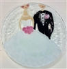 Bride and Groom 9 inch Plate