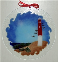 Barnegat Lighthouse 7 inch Suncatcher