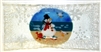 Beach Snowman Rectangle Plate