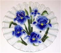 Blue Iris 10.75 inch Plate