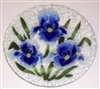 Blue Iris 9 inch Plate