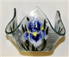 Blue Iris Small Candleholder