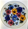 Bold Pansy 15 inch Bowl