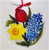 Bold Spring Floral 7 inch Suncatcher