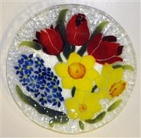 Bold Spring Floral 9 inch Plate