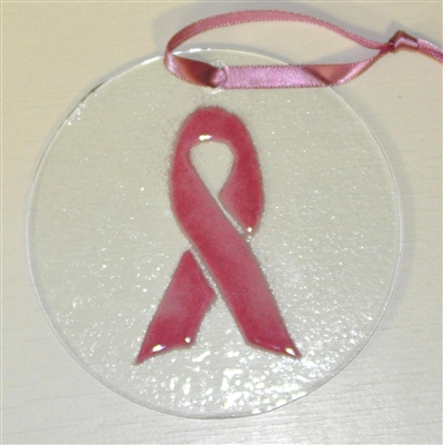 Breast Cancer Suncatcher