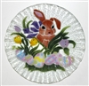 Brown Bunny 10.75 inch Plate