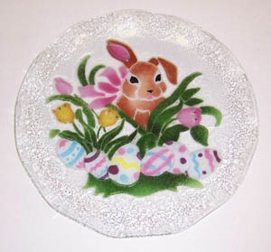 Brown Bunny 12 inch Platter