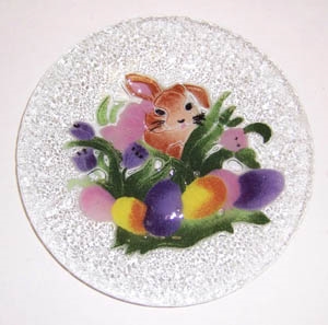 Brown Bunny 9 inch Plate