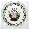 Bunny in Basket 12 inch Plate