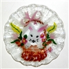 Bunny in Basket 7 inch Bowl