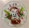 Bunny in Basket 9 inch Bowl