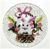 Bunny in Basket 9 inch Plate