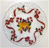 Candy Cane 9 inch Plate