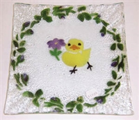Chick Small Square Plate