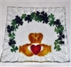 Claddagh Small Square Plate