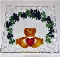 Claddagh Small Square Plate