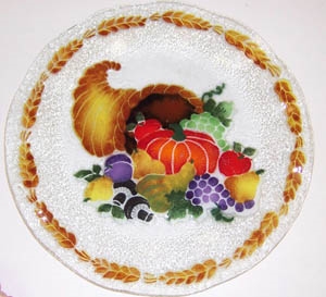 Cornucopia 14 inch Platter