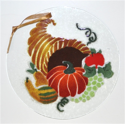 Cornucopia 7 inch Suncatcher