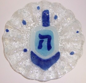 Dreidel 7 inch Bowl