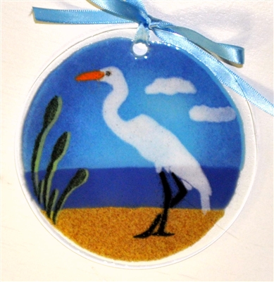 Egret Suncatcher