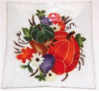 Fall Harvest Large Square Platter