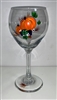 Fall Harvest Red Wine Glass