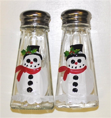 Frosty Salt and Pepper Shakers